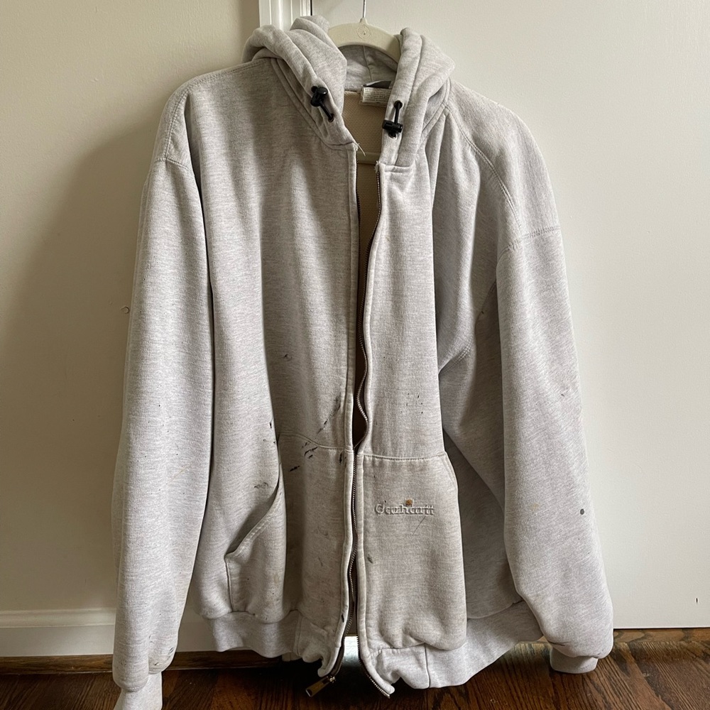 Oversized Vintage Carhartt Hoodie Size XL